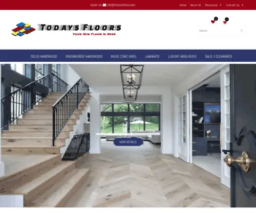 Todaysfloors.com(Hardwood Flooring Installation in Florida) Screenshot