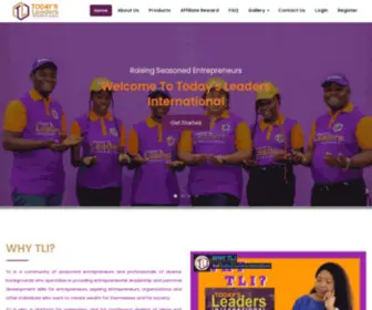 Todaysleadersintl.com(TODAY’S) Screenshot