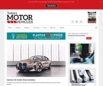 Todaysmotorvehicles.com(Today's Motor Vehicles) Screenshot