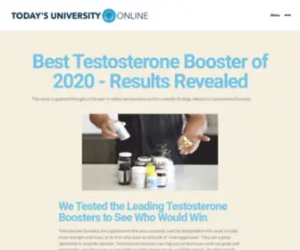 Todaysu.com(Best Testosterone BoostersUPDATE)) Screenshot