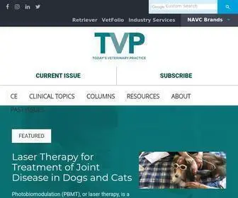 Todaysveterinarypractice.com(Today’s Veterinary Practice) Screenshot