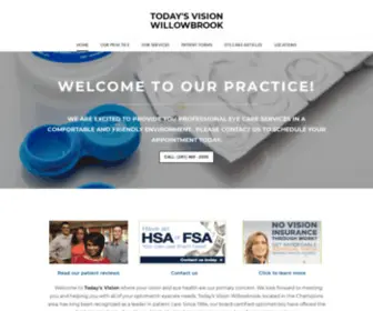 Todaysvisionwillowbrook.com(TODAY'S VISION WILLOWBROOK) Screenshot