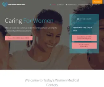 Todayswomenmedicalcenters.com(Miami Abortion Clinic) Screenshot