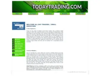 Todaytrading.com(DAY TRADING) Screenshot