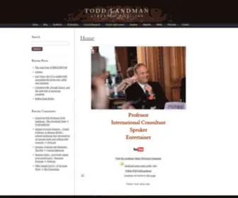 Todd-Landman.com(Todd Landman) Screenshot