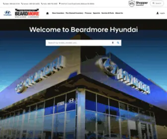 Toddarcherhyundai.com(Beardmore Hyundai) Screenshot