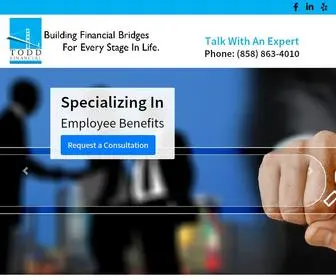 Toddfinancial.com(Todd Financial & Insurance Services) Screenshot