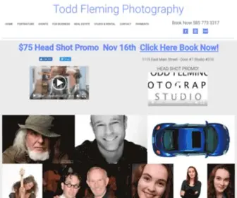 Toddfleming.com(Todd Fleming Photography Rochester NY) Screenshot