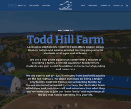 Toddhillfarm.com(Todd Hill Farm) Screenshot