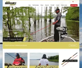 Toddhuckabeerods.com(Todd Huckabee Rods) Screenshot