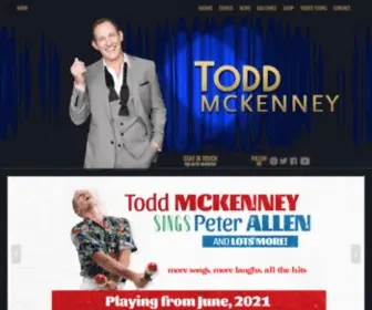 Toddmckenney.com.au(Todd McKenney) Screenshot