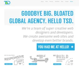 Toddsantoro.com(Key West and Columbus Web Design Company) Screenshot