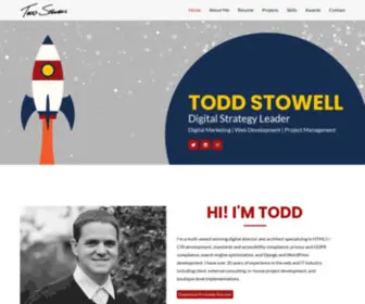 Toddstowell.com Screenshot