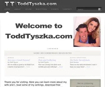 Toddtyszka.com(This is the personal website of Todd Tyszka) Screenshot