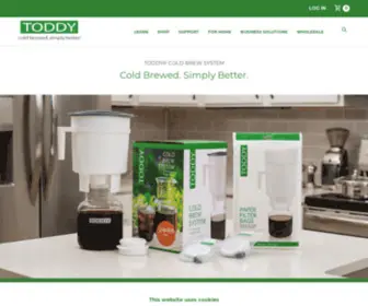 Toddycoffee.com(Cold Brewed) Screenshot