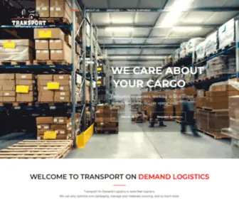 Todelogs.com(Transport On Demand Logistics) Screenshot