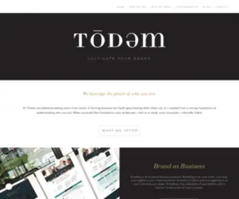 Todembrands.com(Cultivate Your Brand) Screenshot