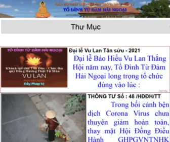 Todinhtudamhaingoai.org(Tổ) Screenshot