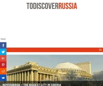 Todiscoverrussia.com(Discover Russia) Screenshot