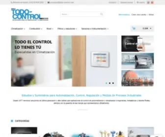 Todo-Control.com(Tienda on) Screenshot