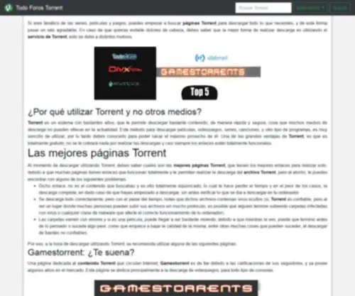 Todo-Foros.com(Tu Comunidad de Bittorrent) Screenshot