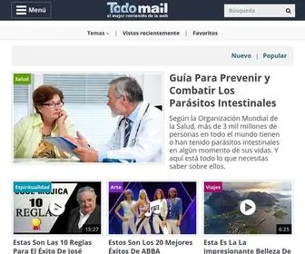 Todo-Mail.com(Salud, Espiritualidad, consejos, DIY guía, Chistes, Acertijos, Arte, Ciencia y Tecnología, Naturaleza y Viajes) Screenshot
