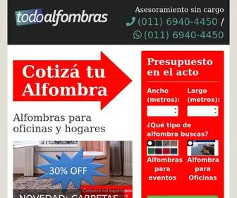 Todoalfombras.com.ar(Todo Alfombras) Screenshot