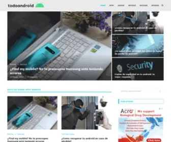 Todoandroid.live(Noticias, Apps, Reviews y todo sobre lo último en tecnología) Screenshot