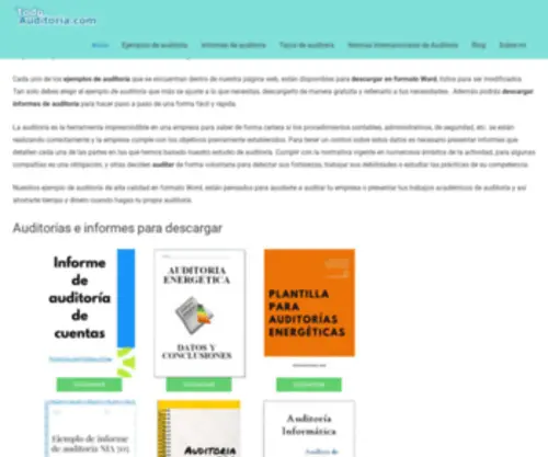 Todoauditoria.com(Ejemplos) Screenshot