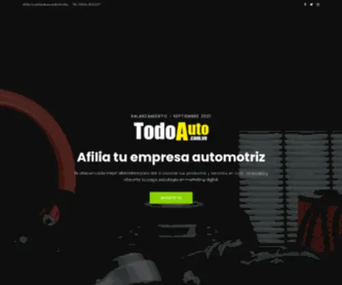 Todoauto.com.ve(Portal de Servicios Automotrices de Venezuela) Screenshot