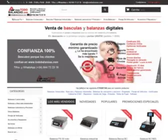 Todobalanzas.com(Basculas y Balanzas) Screenshot