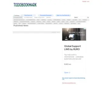 Todobookmark.com(News) Screenshot
