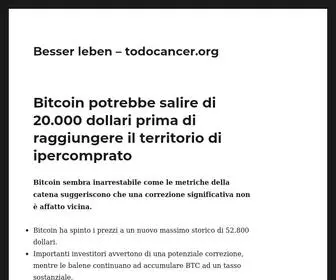 Todocancer.org(Besser leben) Screenshot