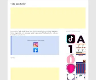Todocandybar.com(Todo Candy Bar) Screenshot