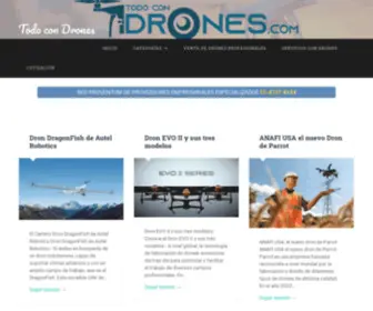 Todocondrones.com(Todo con Drones) Screenshot