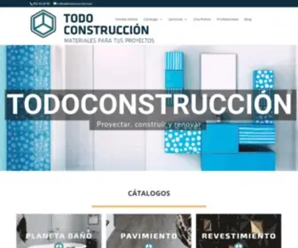 Todoconstruccion.com(Materiales para tus proyectos) Screenshot