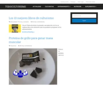 Todoculturismo.net(Todo Culturismo) Screenshot