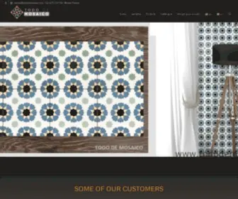 Tododemosaico.com(Fabricamos piso de pasta o mosaico de manera tradicional) Screenshot