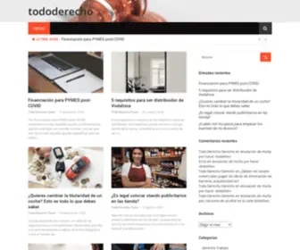 Tododerecho.es(Todas tus consultas legales gratis) Screenshot