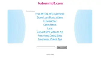 TodoenMP3.com(Todo en MP3) Screenshot