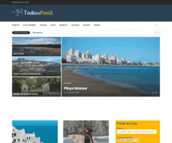 Todoenpunta.com(Punta del Este Uruguay) Screenshot