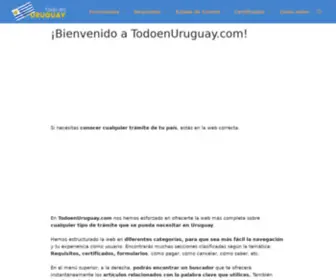 Todoenuruguay.com(¡Bienvenido) Screenshot