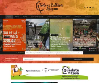 Todoesculturajujuy.com.ar(Todo es Cultura Jujuy) Screenshot