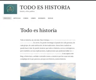 Todoeshistoria.net(TODO ES HISTORIA) Screenshot