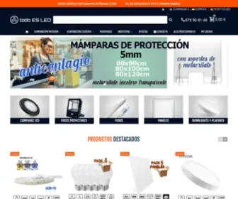 Todoesled.com(TodoesLED Tu tienda Online de iluminaci) Screenshot