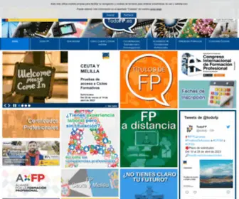 Todofp.es(En TodoFP tienes toda la información relacionada con la Formación Profesional) Screenshot