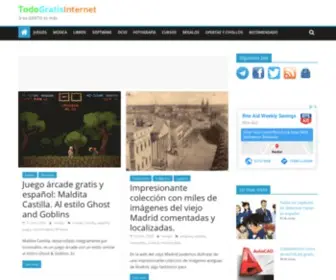 Todogratisinternet.com(Todas las cosas Gratis de Internet y las mejores ofertas) Screenshot