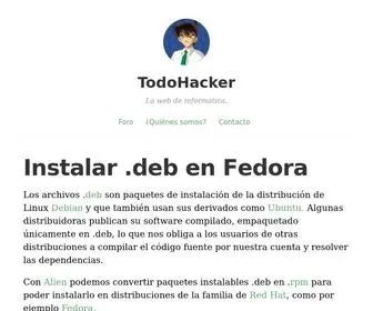 Todohacker.com(La web de informática) Screenshot