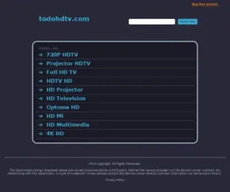 Todohdtv.com(Todo HDTV) Screenshot
