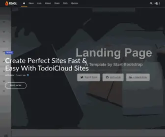 Todoicloud.com(News and Services on the Cloud) Screenshot